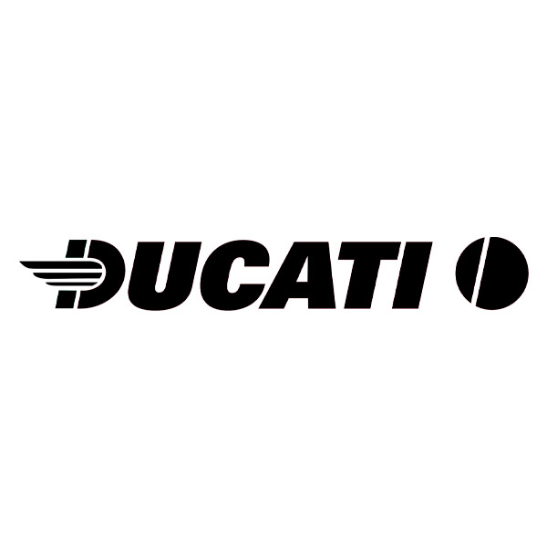 Adesivi per Auto e Moto: Scudo multiplo Ducati IV
