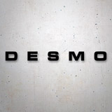 Adesivi per Auto e Moto: Ducati Desmo III 2