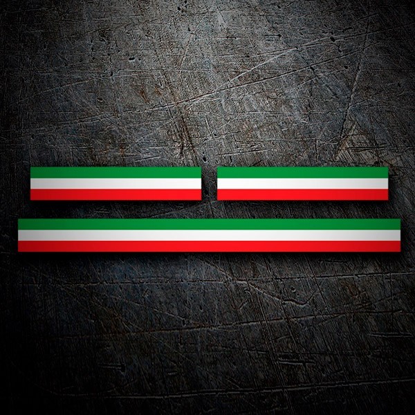 Adesivi per Auto e Moto: bandiere italiane Ducati