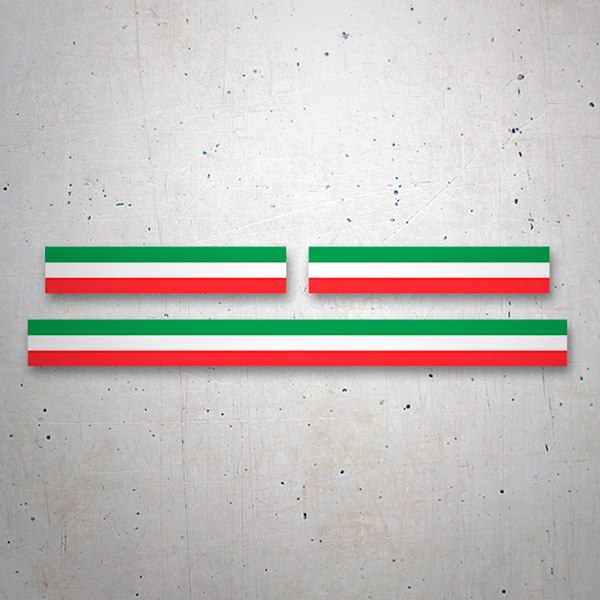 Adesivi per Auto e Moto: bandiere italiane Ducati