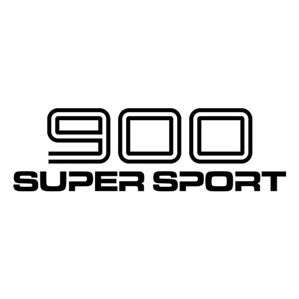 Adesivi per Auto e Moto: Ducati 900 Super Sport