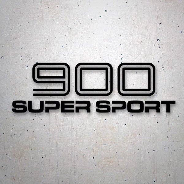 Adesivi per Auto e Moto: Ducati 900 Super Sport
