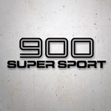 Adesivi per Auto e Moto: Ducati 900 Super Sport 2