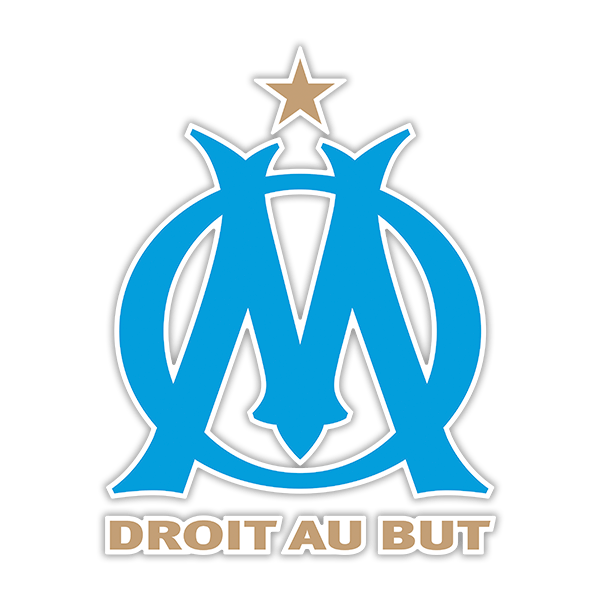 Adesivi Murali: Stemma Olympique de Marseille