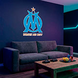 Adesivi Murali: Stemma Olympique de Marseille 15