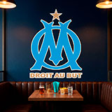 Adesivi Murali: Stemma Olympique de Marseille 7