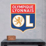 Adesivi Murali: Stemma Olympique Lyonnais 3