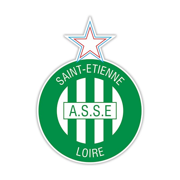 Adesivi Murali: Stemma di Saint-Etienne