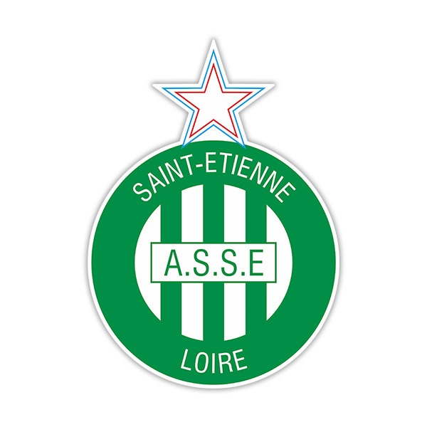 Adesivi Murali: Stemma di Saint-Etienne