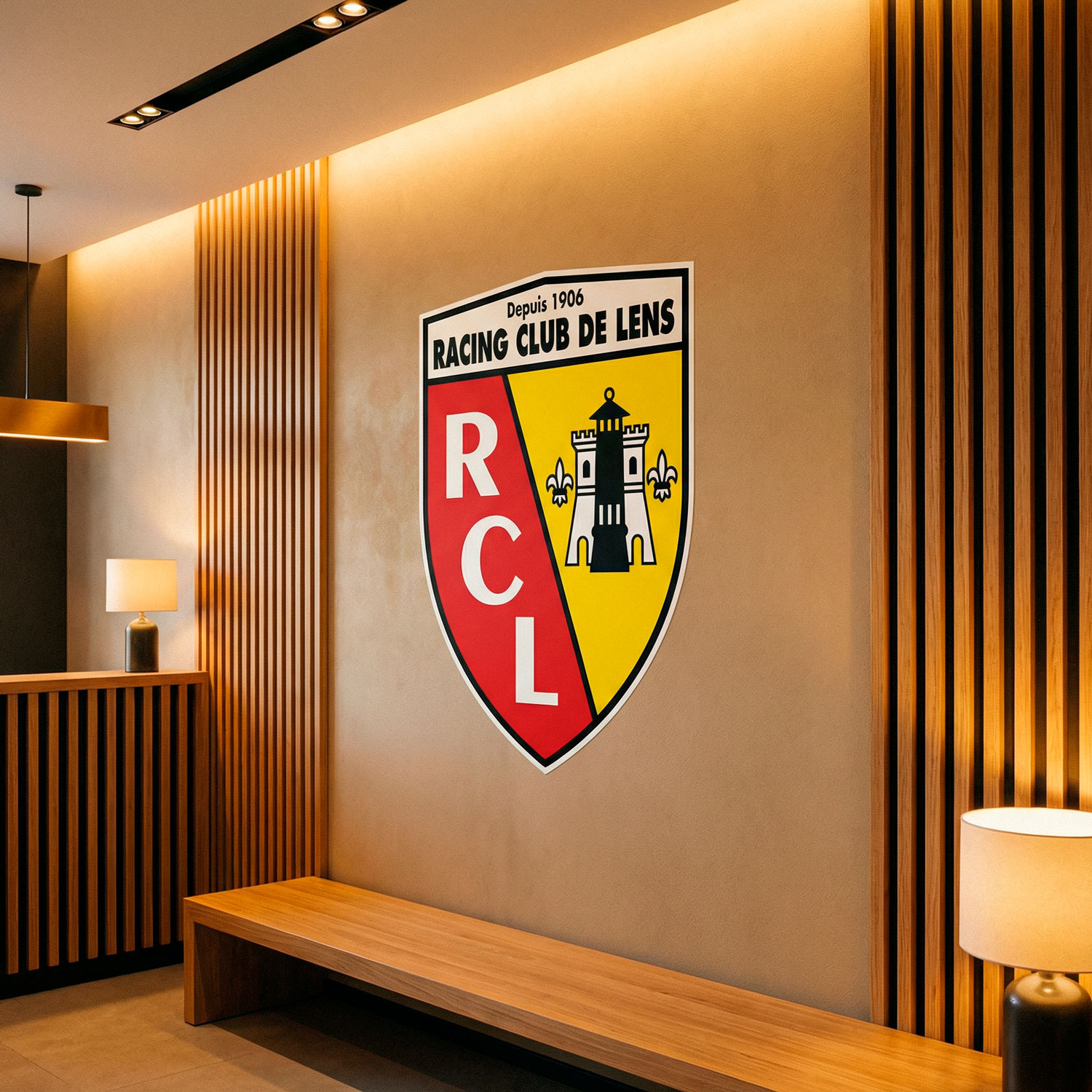 Adesivi Murali: Stemma di RCL Lens