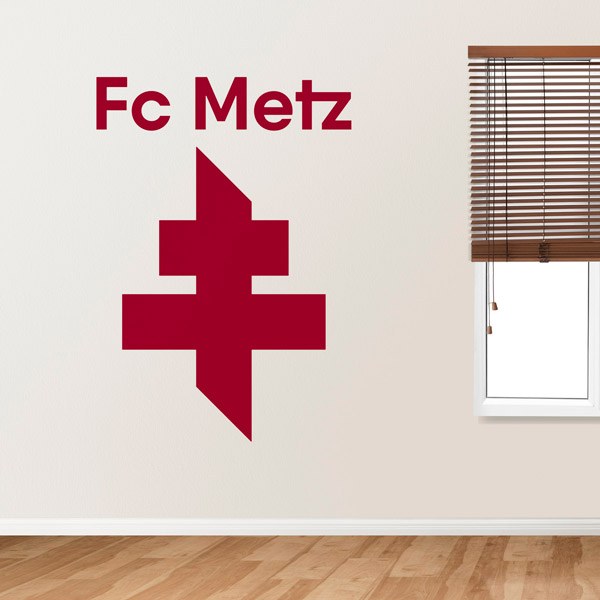 Adesivi Murali: Stemma di FC Metz