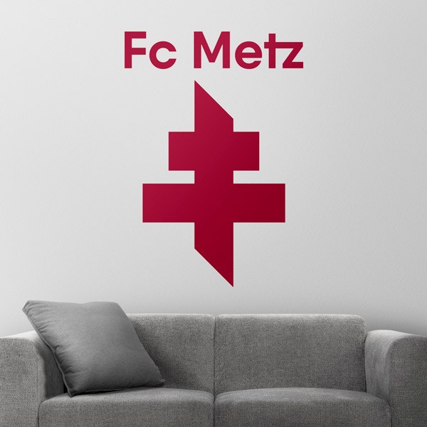 Adesivi Murali: Stemma di FC Metz