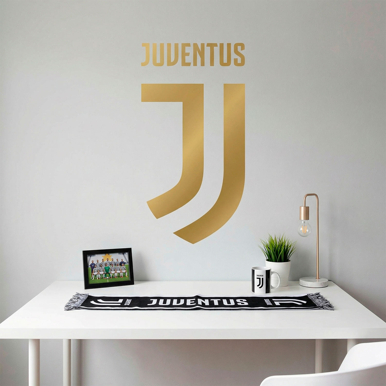 Adesivi Murali: Juventus New Scudo