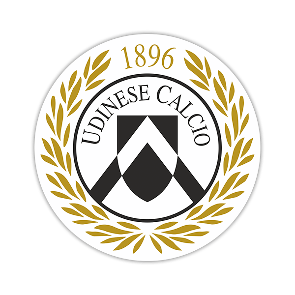 Adesivi Murali: Scudo Udinese Calcio 1896