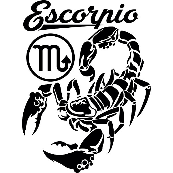 Adesivi Murali: zodiaco 30 (Escorpio)