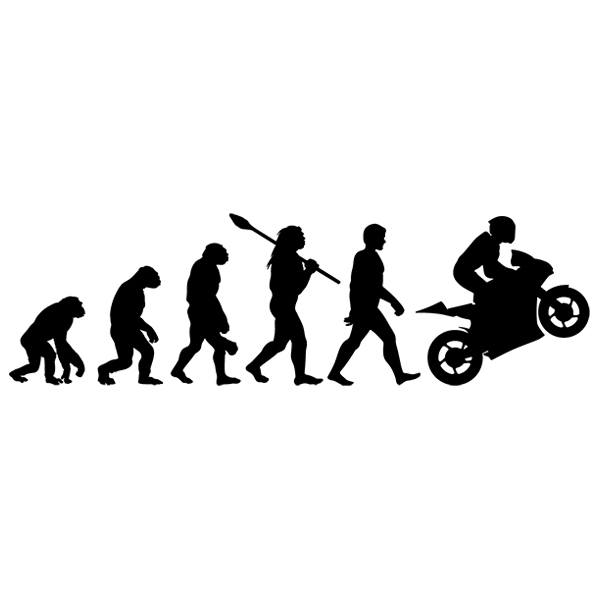 Adesivi Murali: Evoluzione Motociclismo