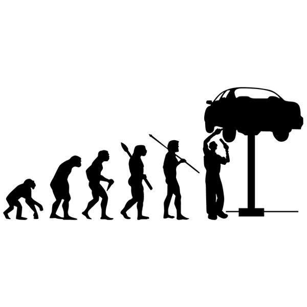 Adesivi Murali: Evoluzione umoristica del meccanico