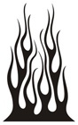 Adesivi per Auto e Moto: Fiamme