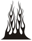 Adesivi per Auto e Moto: Fiamme