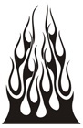 Adesivi per Auto e Moto: Fiamme