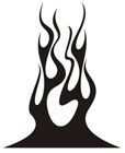 Adesivi per Auto e Moto: Fiamme