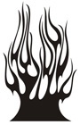 Adesivi per Auto e Moto: Fiamme