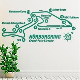Adesivi Murali: Circuito del Nurburgring 3