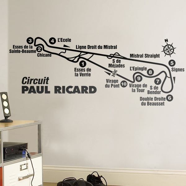 Adesivi Murali: Circuito Paul Ricard