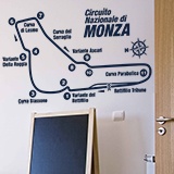 Adesivi Murali: Circuito di Monza 2