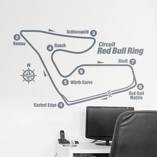 Adesivi Murali: Circuito Red Bull Ring