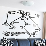 Adesivi Murali: Silverstone Circuito 2