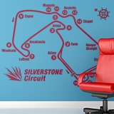 Adesivi Murali: Silverstone Circuito 3