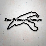 Adesivi per Auto e Moto: Circuito di Spa-Francorchamps 2