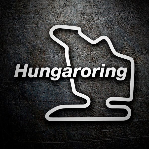 Adesivi per Auto e Moto: Circuito di Hungaroring