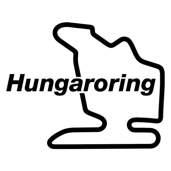 Adesivi per Auto e Moto: Circuito di Hungaroring