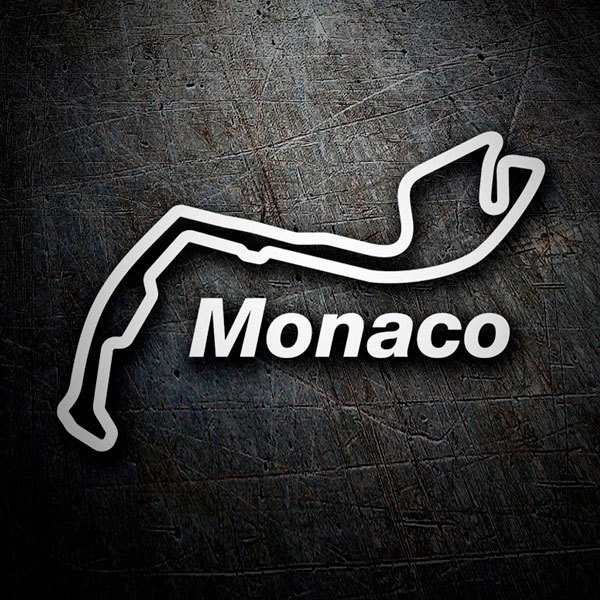 Adesivi per Auto e Moto: Circuito di Monaco 0
