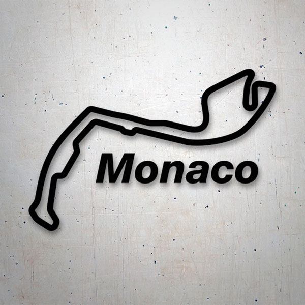 Adesivi per Auto e Moto: Circuito di Monaco