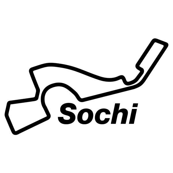 Adesivi per Auto e Moto: Circuito di Sochi