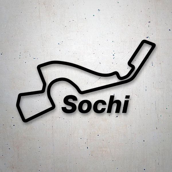 Adesivi per Auto e Moto: Circuito di Sochi