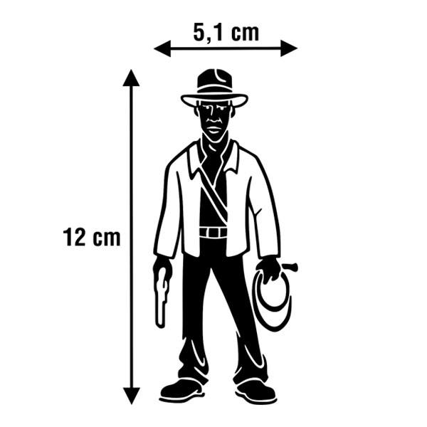 Adesivi per Auto e Moto: Indiana Jones