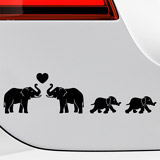 Adesivi per Auto e Moto: Set 8X Elefanti 3
