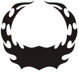 Adesivi per Auto e Moto: Hood Flames