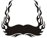 Adesivi per Auto e Moto: Hood Flames