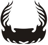 Adesivi per Auto e Moto: Hood Flames