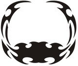 Adesivi per Auto e Moto: Hood Flames