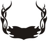 Adesivi per Auto e Moto: Hood Flames