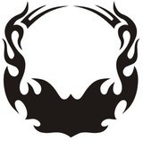 Adesivi per Auto e Moto: Hood Flames