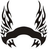 Adesivi per Auto e Moto: Hood Flames