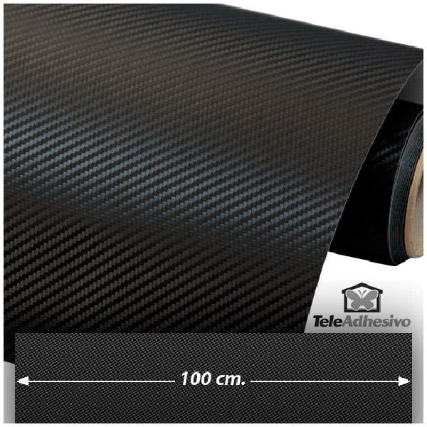 Adesivi per Auto e Moto: Vinile adesivo carbonio 100cm