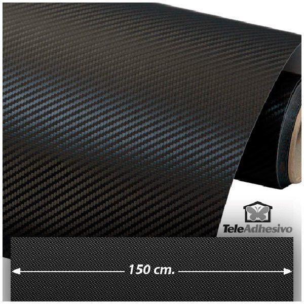 Adesivi per Auto e Moto: Vinile adesivo carbonio 150cm